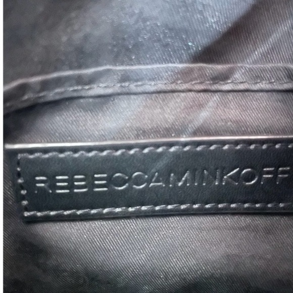 EUC Rebecca Minkoff Deep Wine Leather Crossbody Bag Gorgeous Hardware - Picture 4 of 7